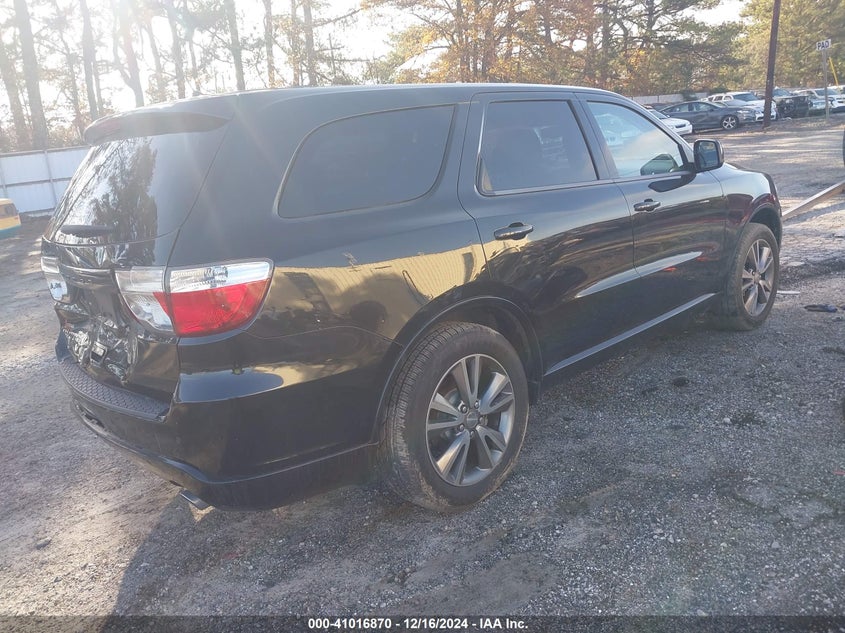 Vin: 1c4rdhag8dc693328, lot: 41506774, dodge durango sxt 20134