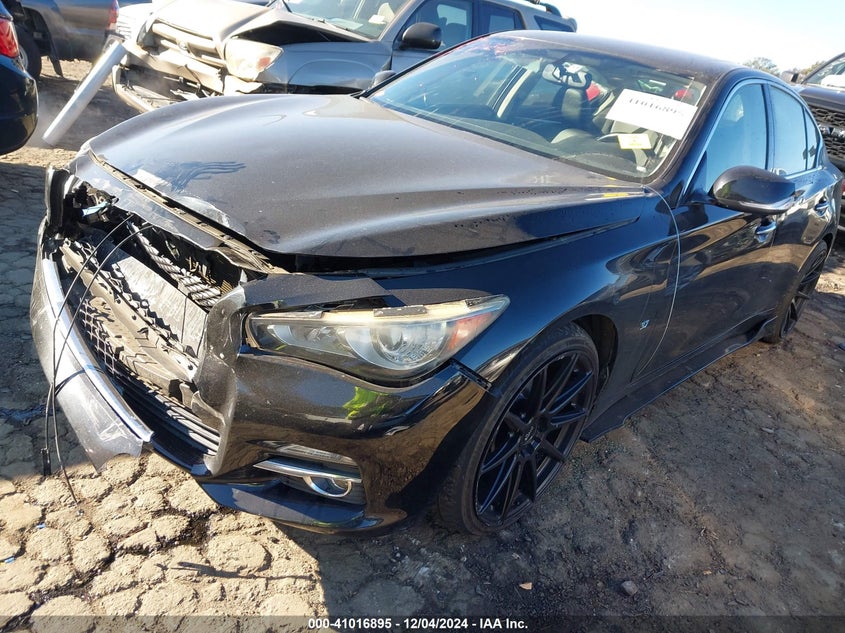 2014 INFINITI Q50 PREMIUM/SPORT - JN1BV7AP4EM672256