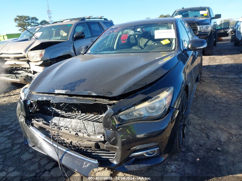 2014 INFINITI Q50 PREMIUM/SPORT - JN1BV7AP4EM672256