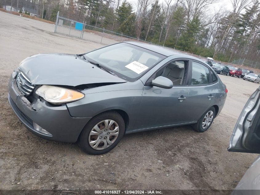 2010 Hyundai Elantra Gls VIN: KMHDU4AD6AU909509 Lot: 41016927