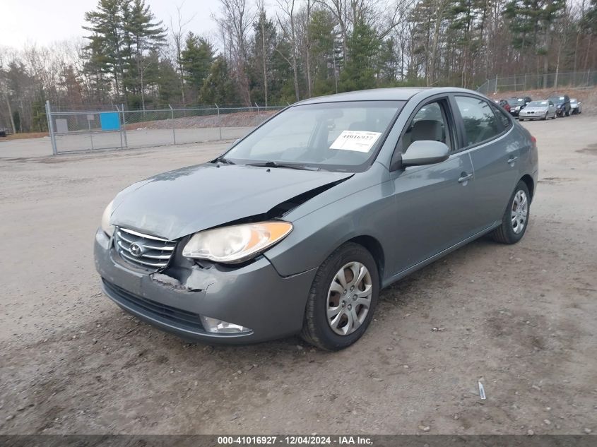 2010 Hyundai Elantra Gls VIN: KMHDU4AD6AU909509 Lot: 41016927