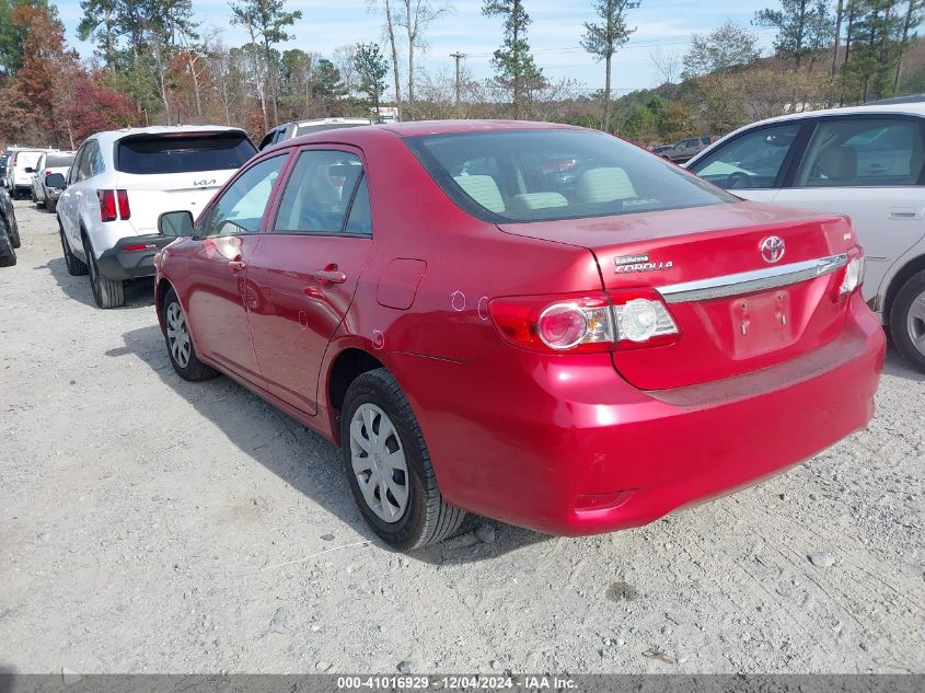 VIN 2T1BU4EE0DC991852 2013 Toyota Corolla, L no.3