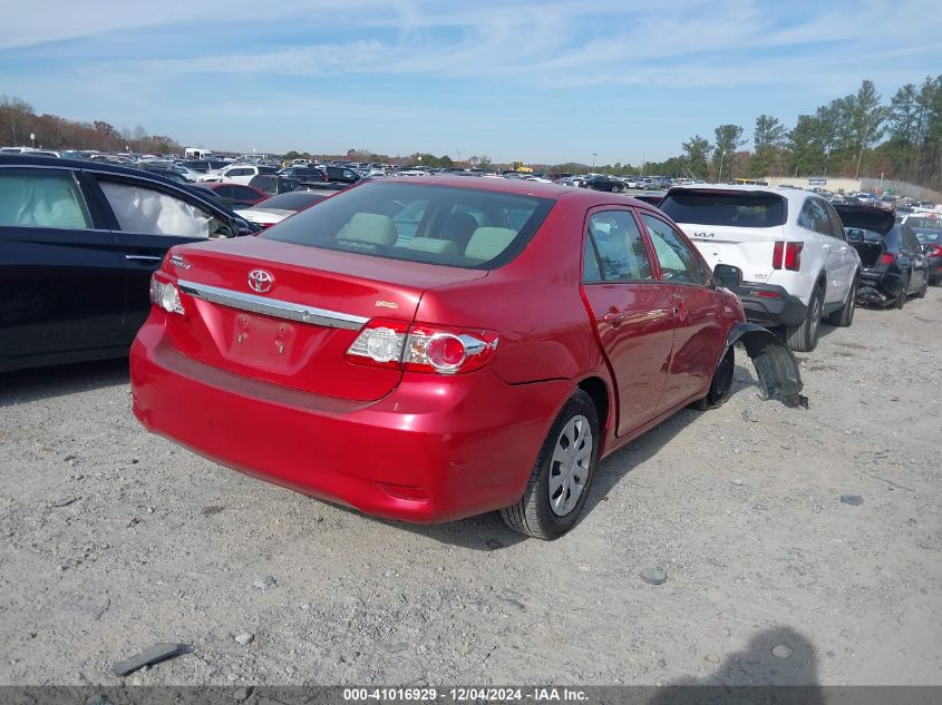 VIN 2T1BU4EE0DC991852 2013 Toyota Corolla, L no.4