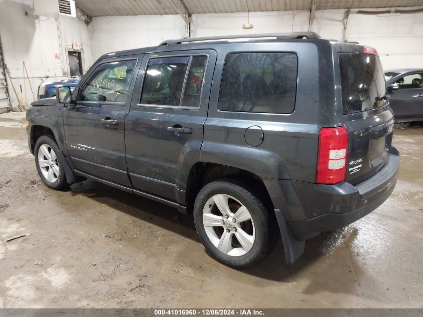 VIN 1C4NJRFBXED855739 2014 JEEP PATRIOT no.3