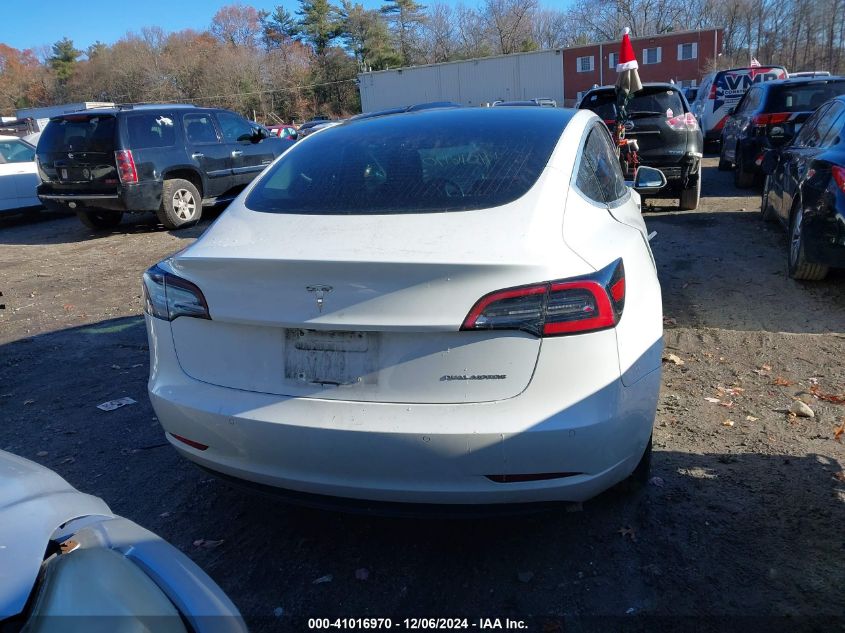 2018 Tesla Model 3 Long Range/Performance VIN: 5YJ3E1EB5JF108633 Lot: 41016970