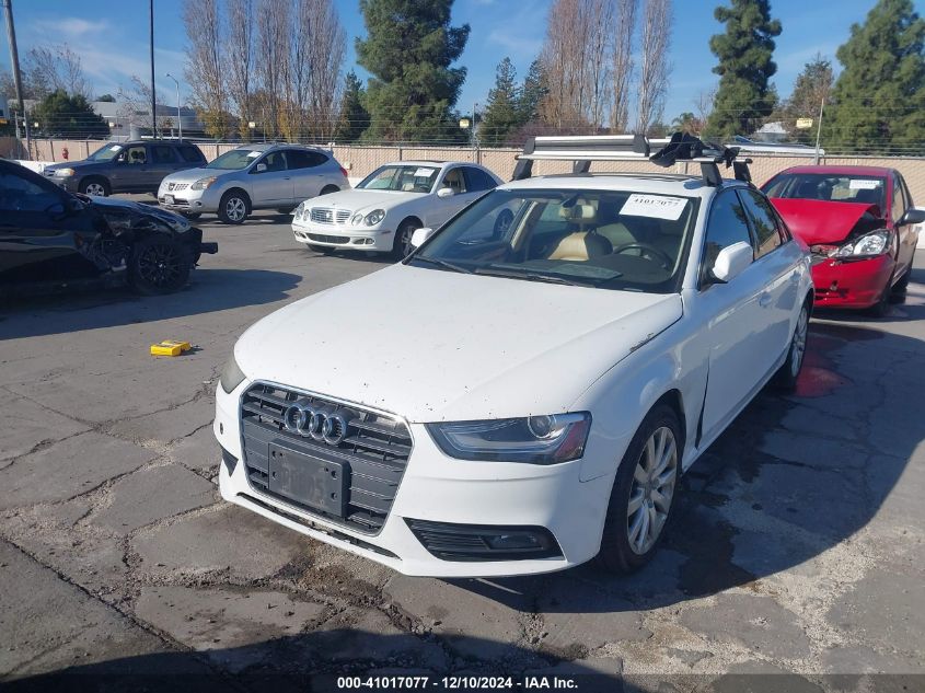 VIN WAUBFAFL5DN033127 2013 AUDI A4 no.2