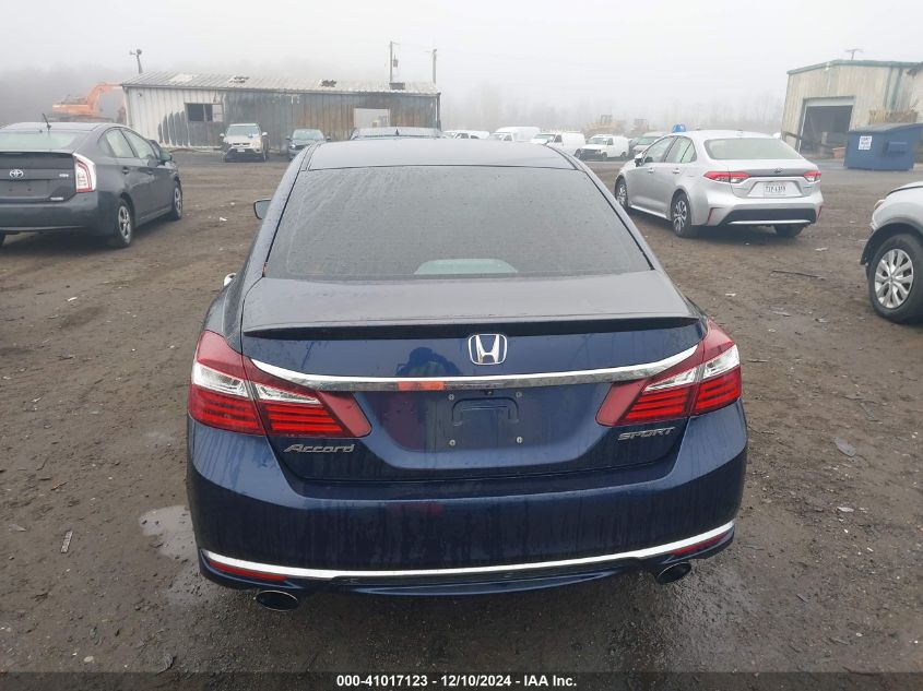 VIN 1HGCR2F51GA126021 2016 Honda Accord, Sport no.16