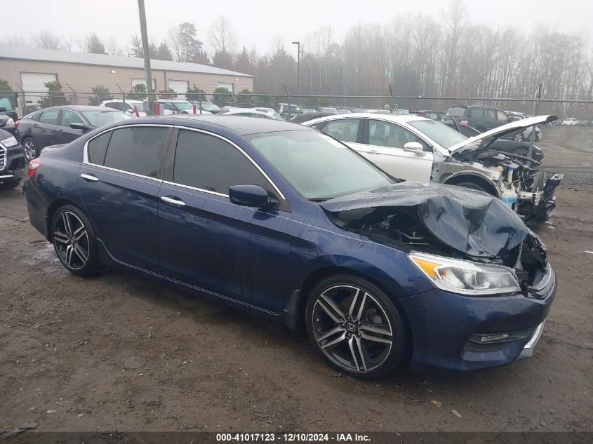 VIN 1HGCR2F51GA126021 2016 Honda Accord, Sport no.1