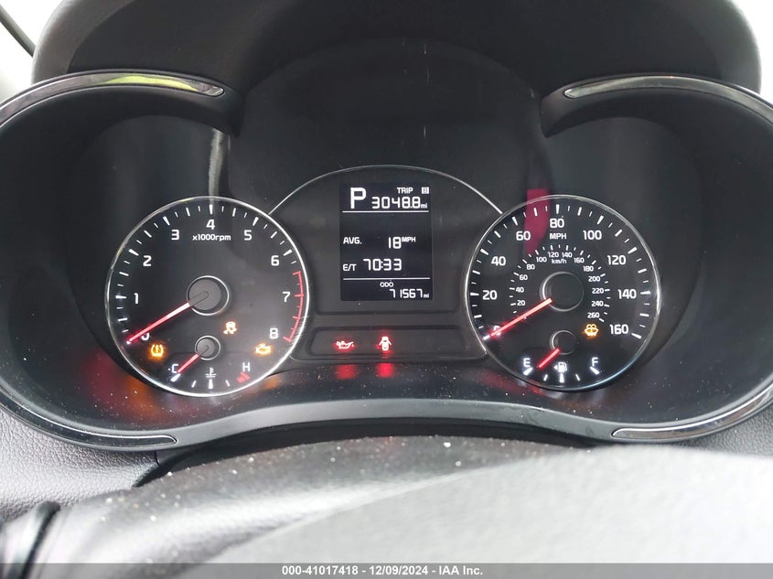2017 KIA FORTE VIN: 3KPFK4A74HE014946