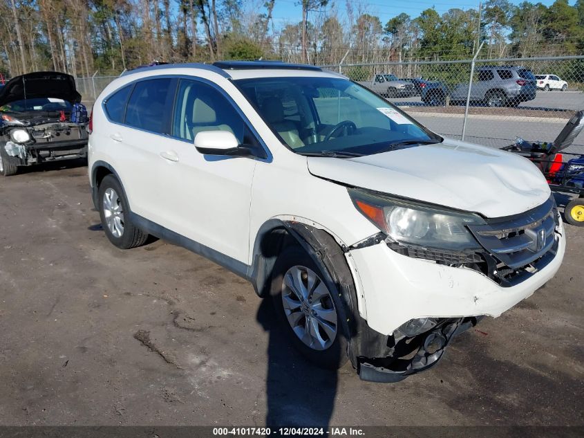 VIN 5J6RM3H76EL028643 2014 Honda CR-V, Ex-L no.1