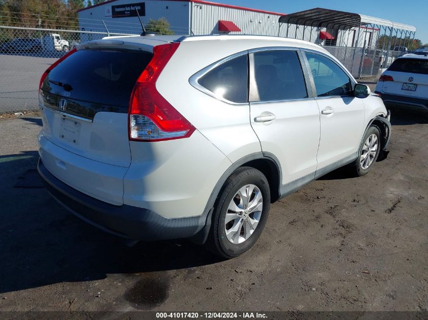 VIN 5J6RM3H76EL028643 2014 Honda CR-V, Ex-L no.4