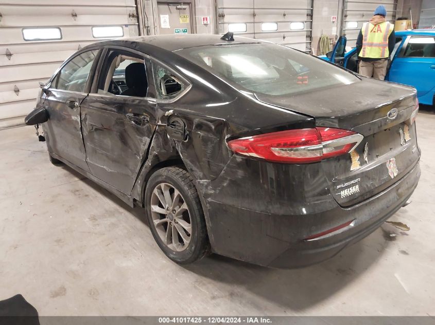 VIN 3FA6P0HD2LR162073 2020 Ford Fusion, SE no.3