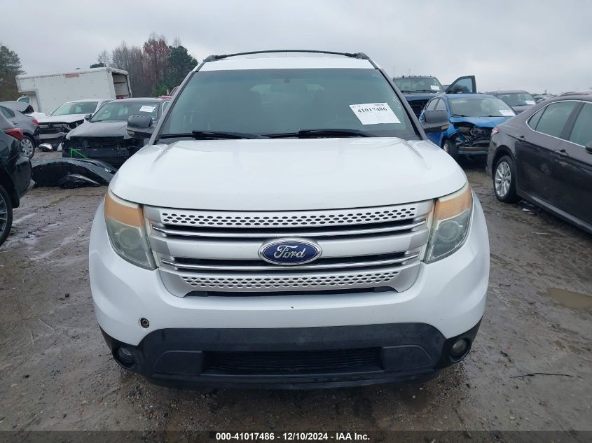 2013 Ford Explorer Xlt VIN: 1FM5K8D89DGA33876 Lot: 41017486