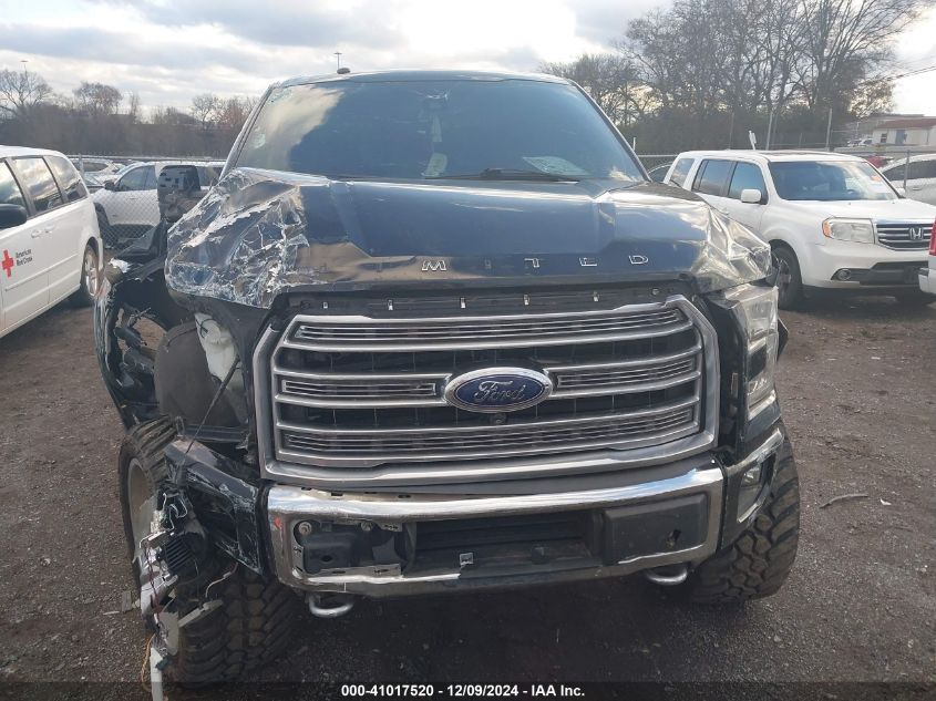 VIN 1FTEW1EG3HFA93881 2017 Ford F-150, Limited no.12