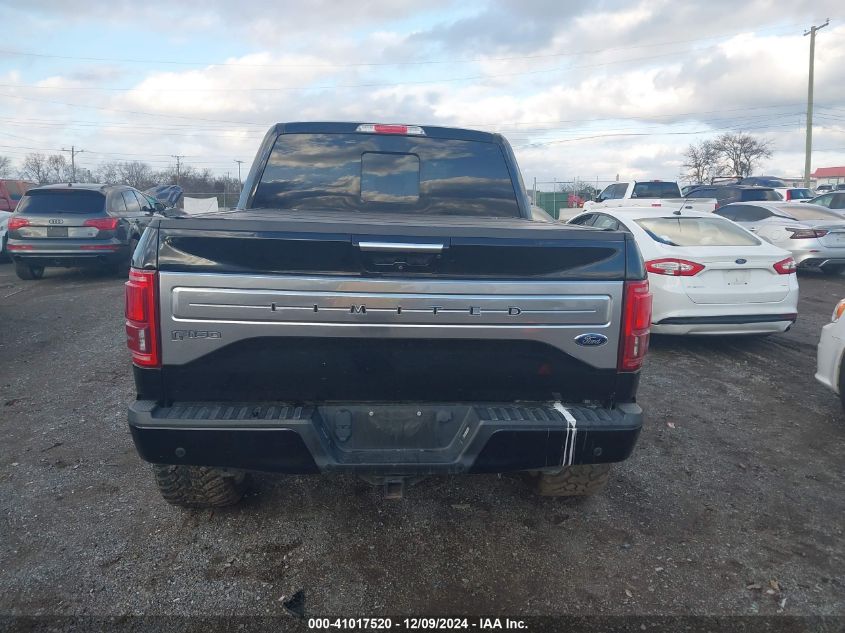 VIN 1FTEW1EG3HFA93881 2017 Ford F-150, Limited no.16