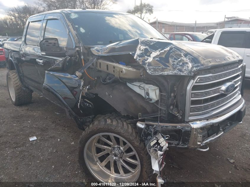 VIN 1FTEW1EG3HFA93881 2017 Ford F-150, Limited no.1