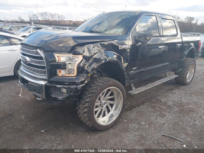 VIN 1FTEW1EG3HFA93881 2017 Ford F-150, Limited no.2