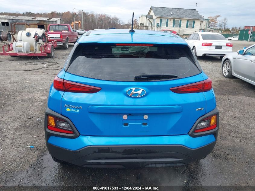 2019 Hyundai Kona Se VIN: KM8K1CAA9KU341970 Lot: 41017533