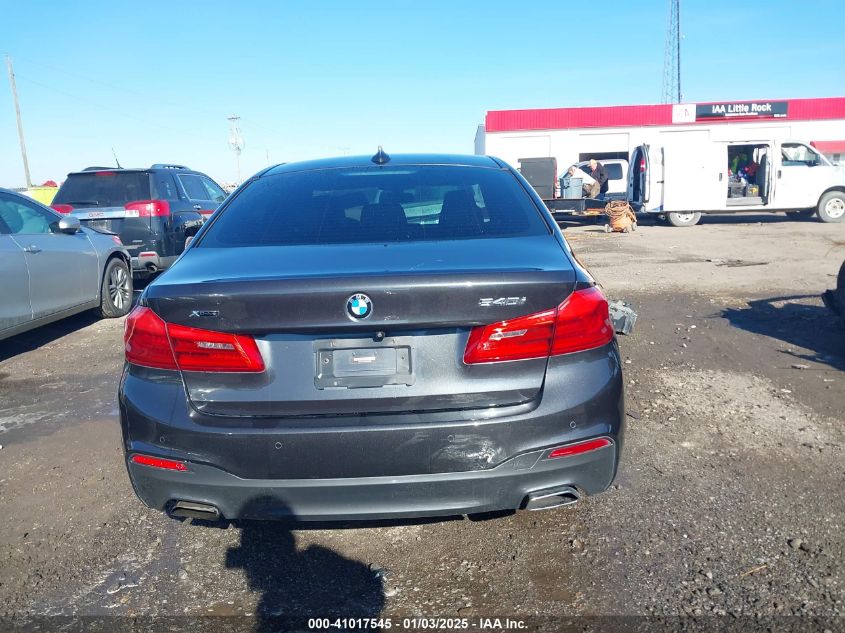 VIN WBAJE7C53JWC56203 2018 BMW 5 Series, 540I Xdrive no.16