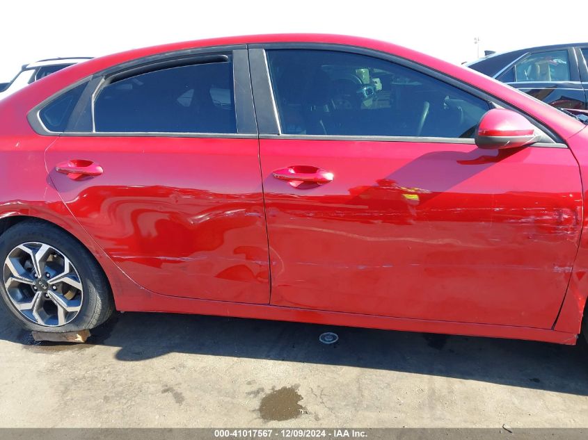 2020 Kia Forte Lxs VIN: 3KPF24AD2LE156694 Lot: 41017567