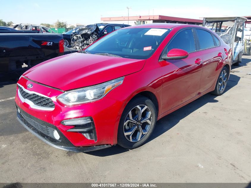 VIN 3KPF24AD2LE156694 2020 KIA Forte, Lxs no.2