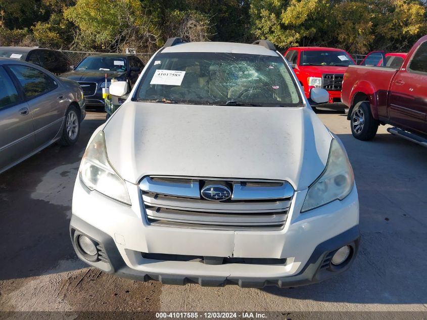 2013 Subaru Outback 2.5I Premium VIN: 4S4BRCBC9D3278841 Lot: 41017585