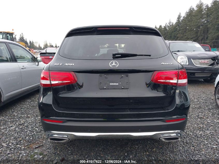 2019 Mercedes-Benz Glc 300 4Matic VIN: WDC0G4KB5KV195160 Lot: 41017622