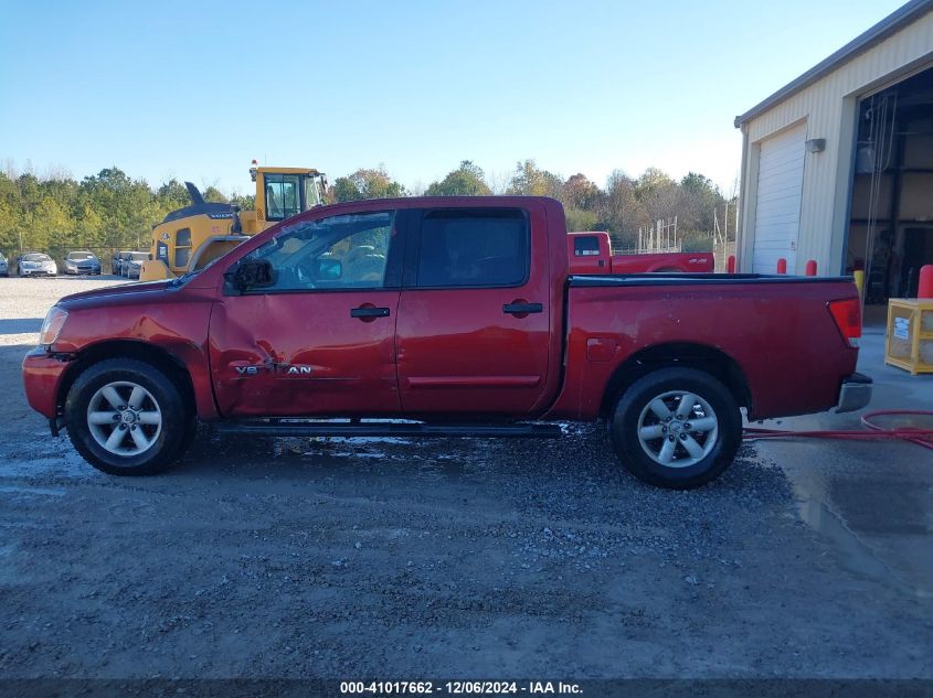 2013 Nissan Titan S/Sv/Sl/Pro-4X VIN: 1N6BA0ED6DN301153 Lot: 41017662