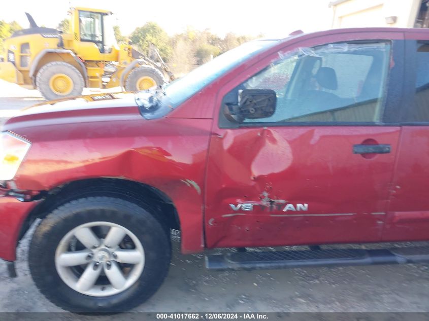 2013 Nissan Titan S/Sv/Sl/Pro-4X VIN: 1N6BA0ED6DN301153 Lot: 41017662