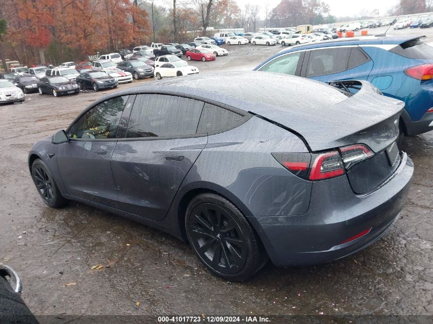 2021 Tesla Model 3 VIN: 5YJ3E1EA6MF020704 Lot: 41017723