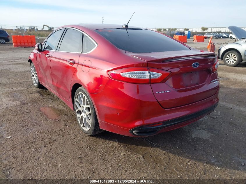 VIN 3FA6P0K96ER354636 2014 FORD FUSION no.3