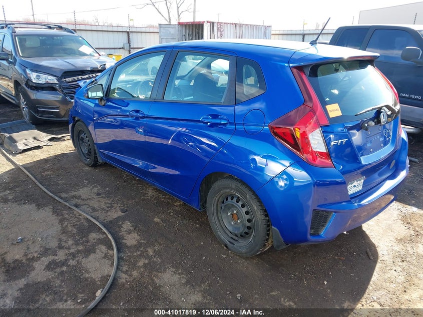 2015 HONDA FIT VIN: 3HGGK5H57FM764974