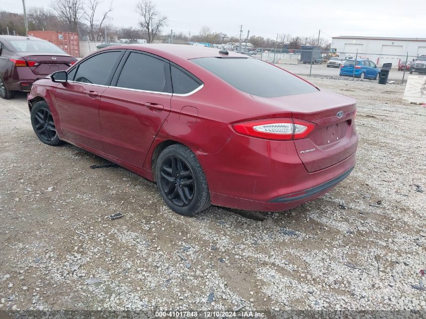 VIN 3FA6P0H77DR359414 2013 Ford Fusion, SE no.3