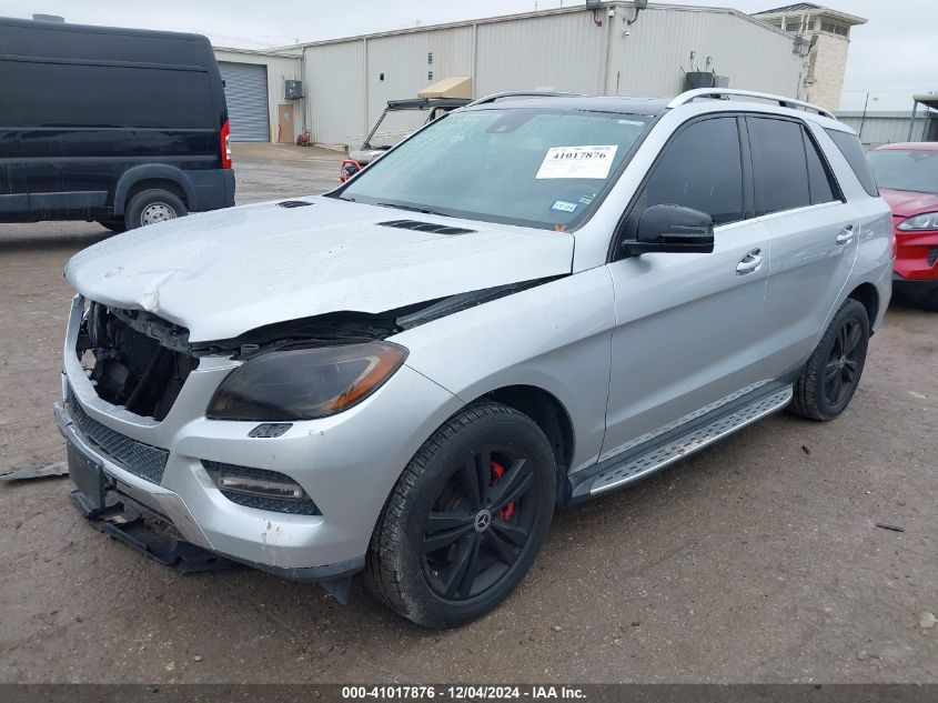 VIN 4JGDA5JB7DA234420 2013 MERCEDES-BENZ ML 350 no.2