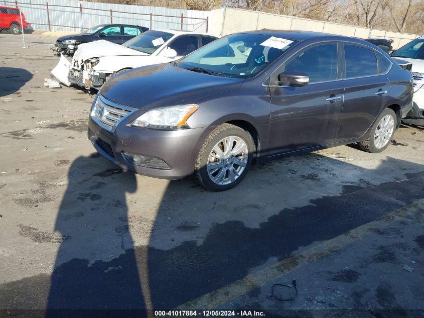 VIN 3N1AB7AP9FY235792 2015 Nissan Sentra, SL no.2