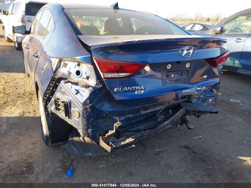 2018 HYUNDAI ELANTRA VIN: 5NPD74LFXJH359445