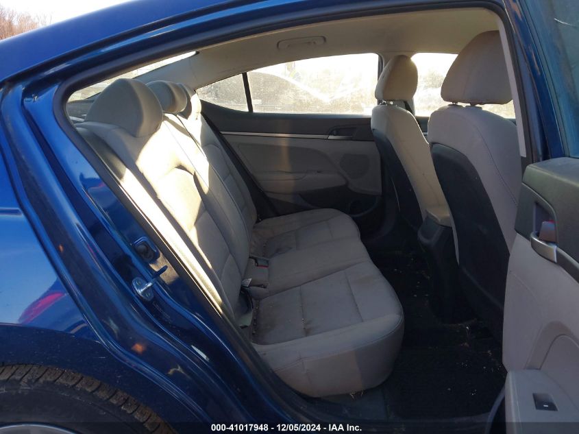 2018 HYUNDAI ELANTRA VIN: 5NPD74LFXJH359445