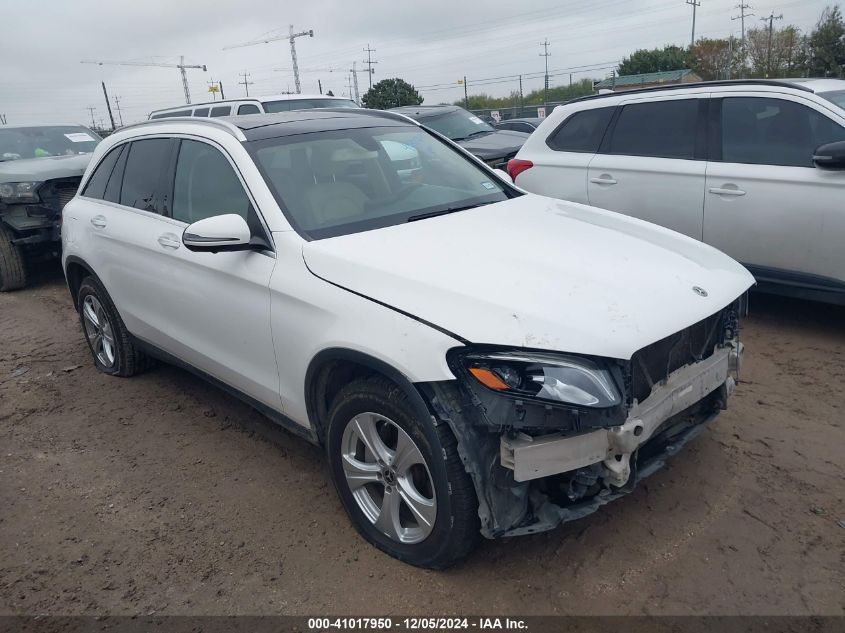 2018 MERCEDES-BENZ GLC 300 - WDC0G4JB4JV022536