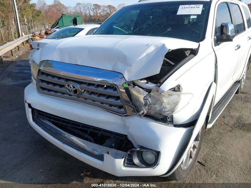 2010 Toyota Sequoia Limited 5.7L V8 VIN: 5TDKY5G19AS028424 Lot: 41018030