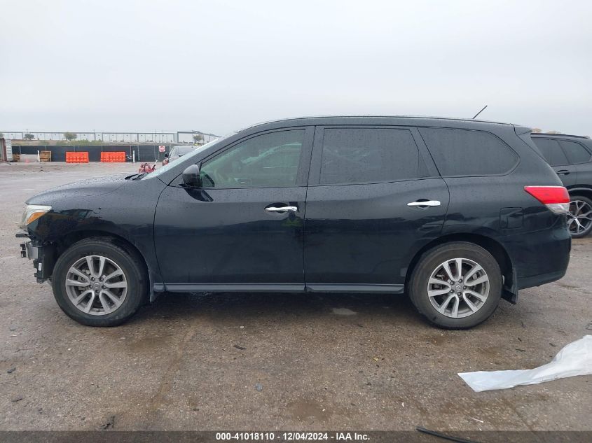 2015 Nissan Pathfinder S VIN: 5N1AR2MN2FC613512 Lot: 41018110