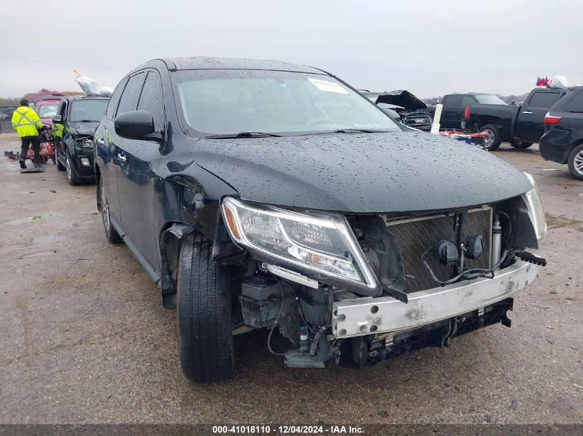 2015 Nissan Pathfinder S VIN: 5N1AR2MN2FC613512 Lot: 41018110