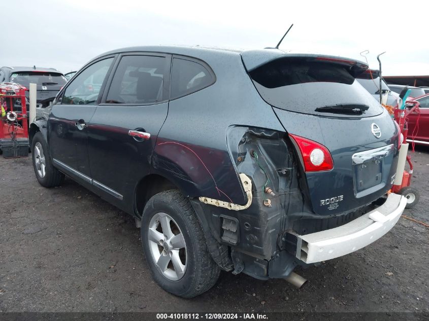 VIN JN8AS5MV7DW617436 2013 Nissan Rogue, S no.3