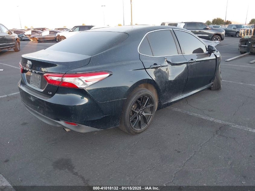 VIN JTNB11HKXJ3035528 2018 Toyota Camry, LE no.4