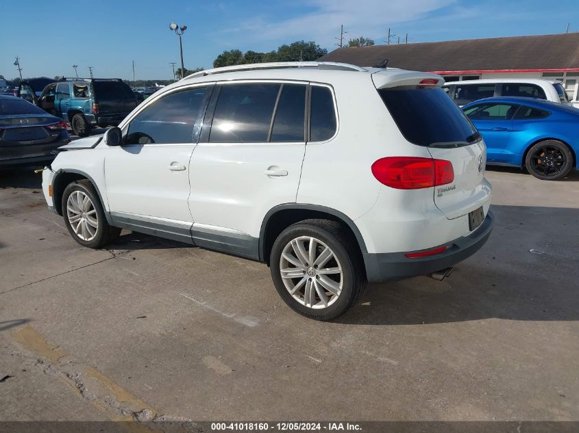 VIN WVGAV7AX4GW027733 2016 Volkswagen Tiguan, SE no.3