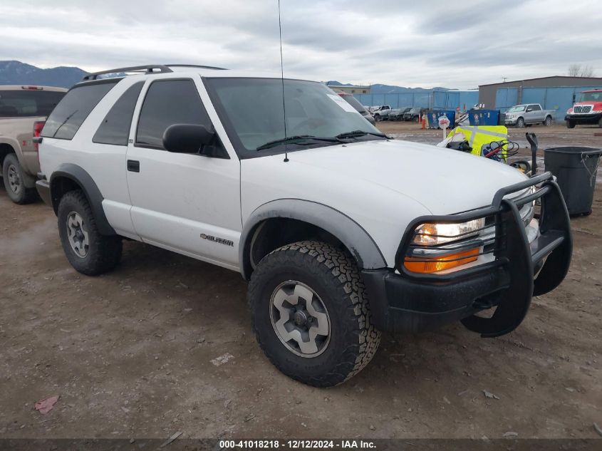 2000 Chevrolet Blazer Ls VIN: 1GNCT18W9YK267034 Lot: 41018218