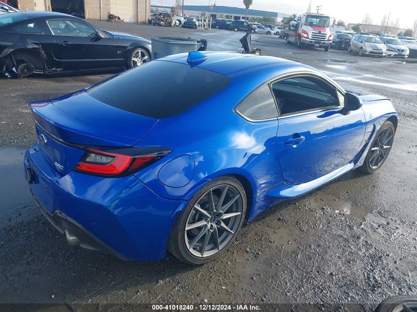 2022 SUBARU BRZ 2.4L H-4 DI, DOHC, V(VIN: JF1ZDBF14N8701758