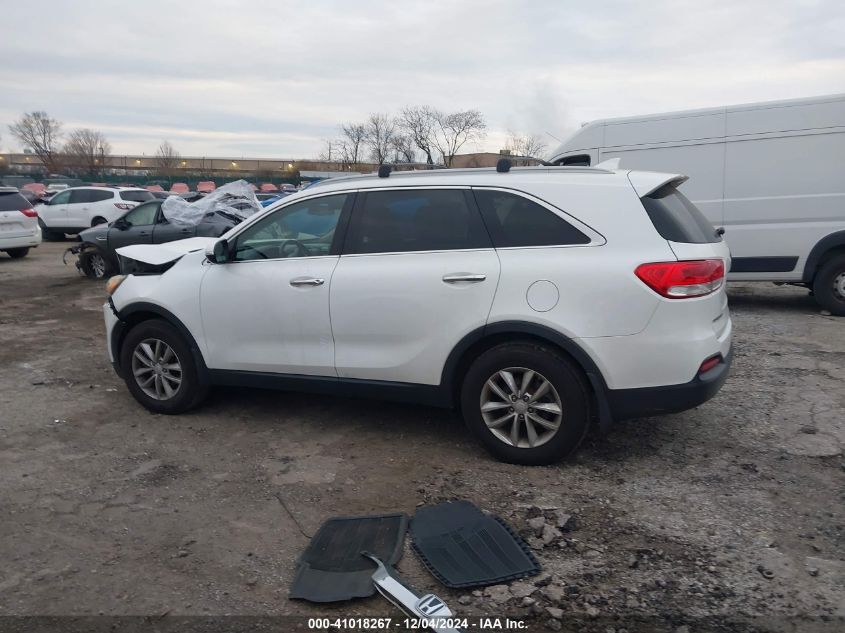 2016 Kia Sorento 2.4L Lx VIN: 5XYPG4A38GG029180 Lot: 41018267