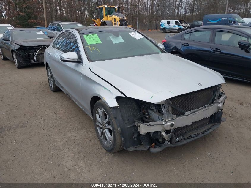 VIN WDDWF4KB0JR325376 2018 Mercedes-Benz C 300, 4Matic no.1