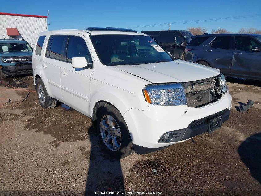 VIN 5FNYF3H72FB006042 2015 Honda Pilot, Ex-L no.1