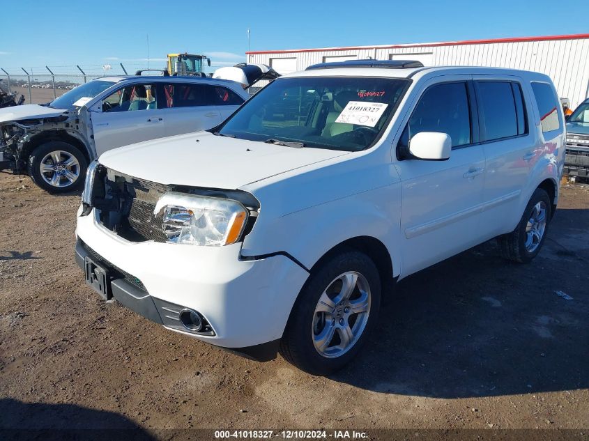 VIN 5FNYF3H72FB006042 2015 Honda Pilot, Ex-L no.2